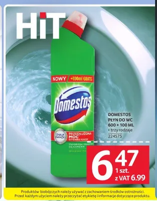 Płyn do WC Domestos promocja w Selgros