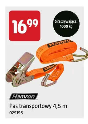 Pas transportowy Hamron 4,5 m promocja w Jula