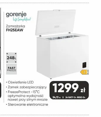 Zamrażarka Gorenje FH25EAW promocja w Max Elektro