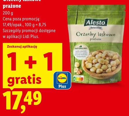 Orzechy laskowe prażone Alesto Selection promocja w Lidl