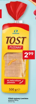 Chleb tostowy pszenny Putka promocja w LEWIATAN