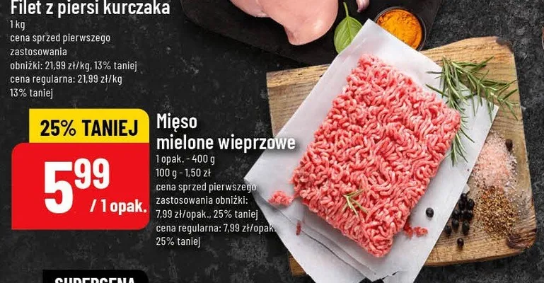 Filet z piersi kurczaka promocja w POLOmarket
