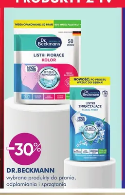 Produkty do prania, odplamiania i sprzątania Dr.Beckmann promocja w Super-Pharm