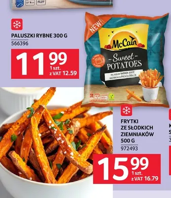 Frytki ze słodkich ziemniaków McCain promocja w Selgros