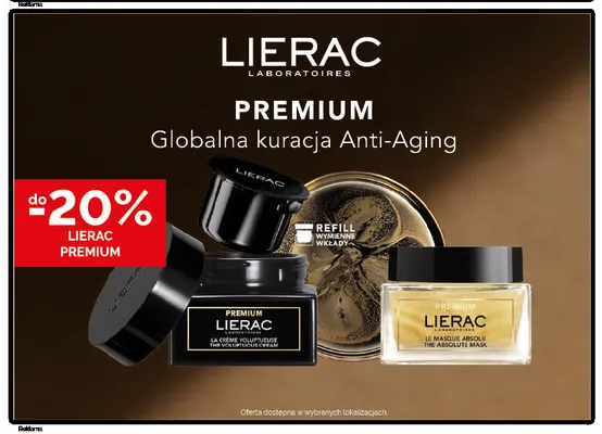 Kosmetyki Lierac Premium promocja w Ziko Dermo