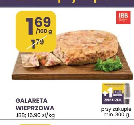 Galareta wieprzowa JBB promocja w Stokrotka