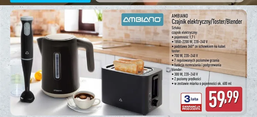Blender Ambiano promocja w Aldi