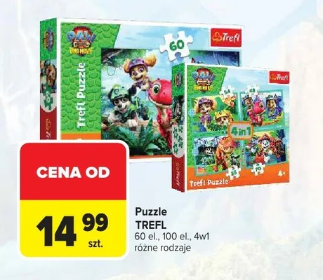 Puzzle Trefl 60 el. promocja w Carrefour