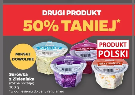Surówka Colesław Z Zieleniaka promocja w Netto