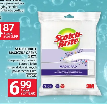 Zmywak do szklanych powierzchni Scotch-Brite promocja w Selgros