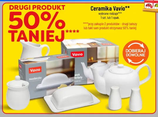 Ceramika Vavio promocja w POLOmarket