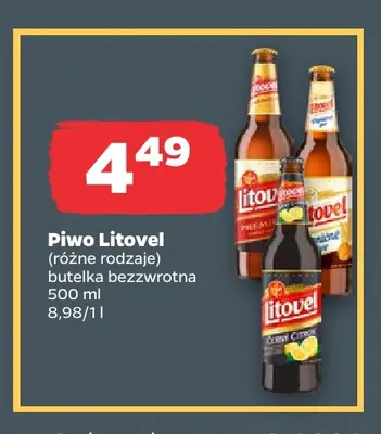 Piwo Litovel promocja w Netto