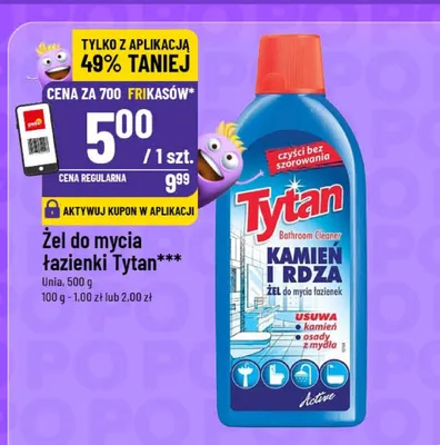Żel do mycia łazienki Kamień i Rdza promocja w POLOmarket