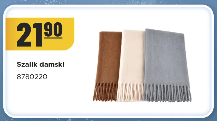 Szalik damski promocja w MR. DIY
