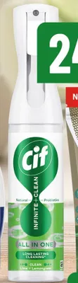 Spray Infinite Clean Lime&Lemon Cif promocja w POLOmarket