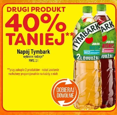 Napój Tymbark różne rodzaje promocja w POLOmarket