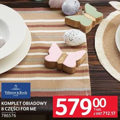 Komplet obiadowy 8 części For Me promocja w Selgros