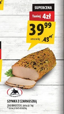 Szynka z czarnuszką ZMB Białystok promocja w Arhelan