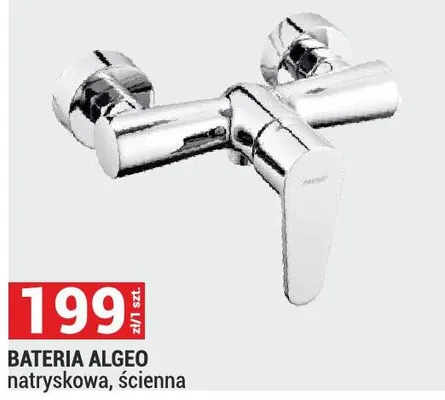 BATERIA ALGEO natryskowa, ścienna promocja w Merkury Market