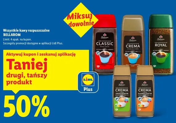 Kawa rozpuszczalna Royal promocja w Lidl