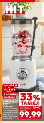 Blender kielichowy Switch On 1,75 l promocja w Kaufland