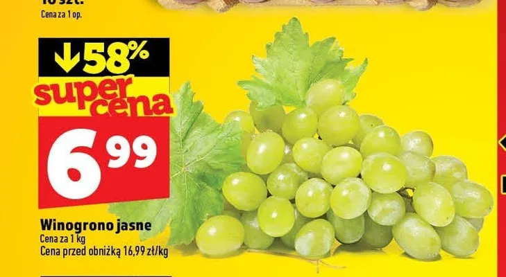 Winogrono jasne promocja w TOPAZ