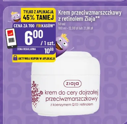 Krem przeciwzmarszczkowy z retinolem promocja w POLOmarket