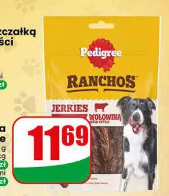 Przekąska dla psa Ranchos wołowina Pedigree promocja w Dino