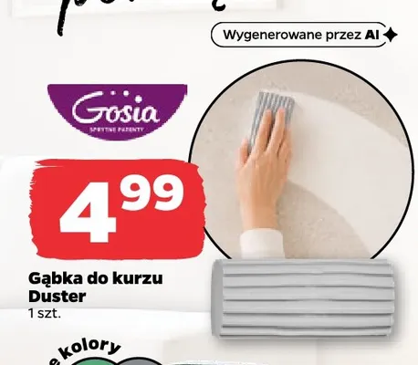 Gąbka do kurzu Duster Gosia promocja w Netto