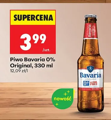 Piwo Bavaria 0.0% wit promocja w Biedronka