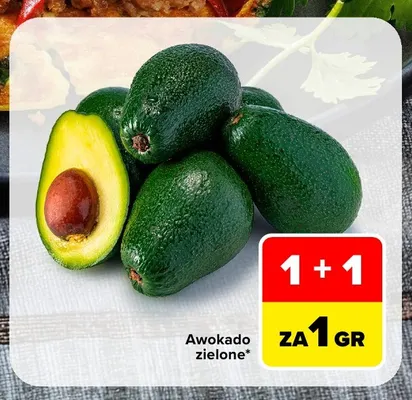 Awokado zielone promocja w Carrefour Market