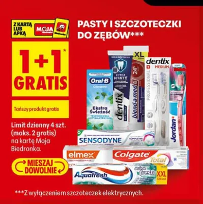 Pasta do zębów Colgate promocja w Biedronka