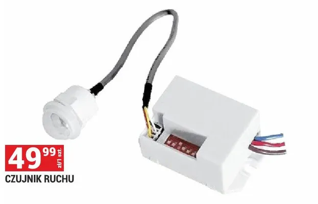Czujnik ruchu promocja w Merkury Market