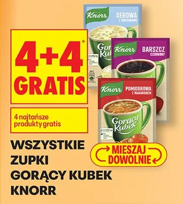 Zupki Gorący Kubek promocja w Biedronka