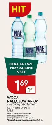 Woda Nałęczowianka promocja w Chata Polska