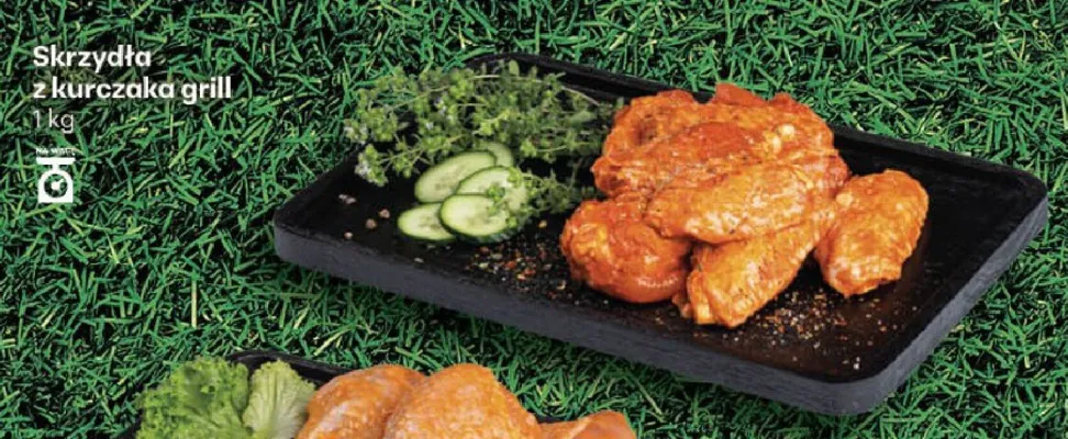 Skrzydła z kurczaka grill promocja w Delikatesy Centrum