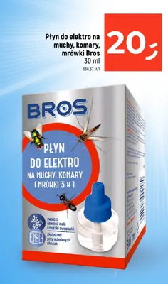Płyn do elektro na muchy, komary, mrówki promocja w Dealz