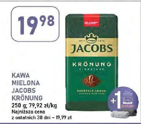 Kawa mielona Jacobs Krönung promocja w Stokrotka