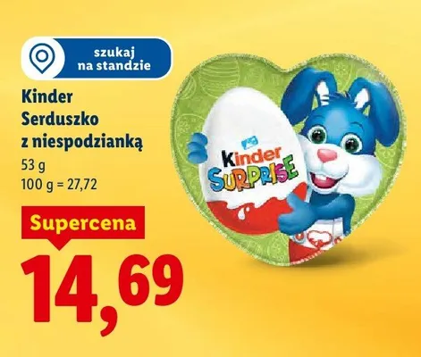 Serduszko z niespodzianką promocja w Lidl