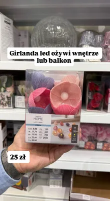 Girlanda LED promocja w Pepco