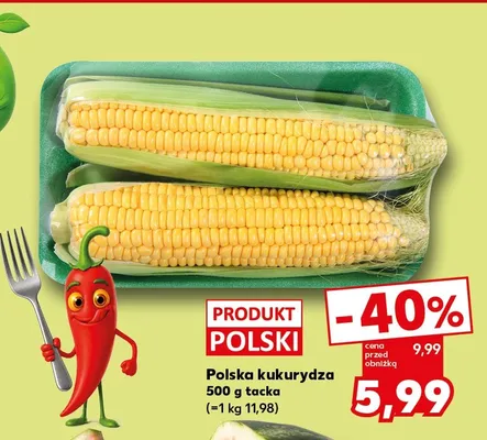 Kukurydza polska promocja w Kaufland