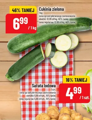 Cukinia zielona promocja w POLOmarket