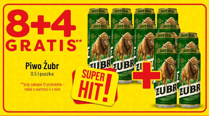 Piwo Żubr promocja w POLOmarket