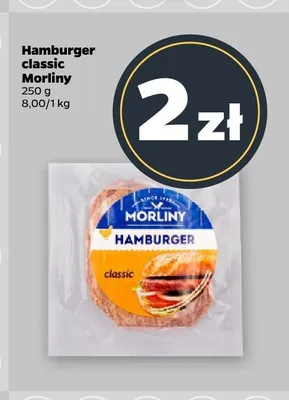 Hamburger classic Morliny promocja w Netto