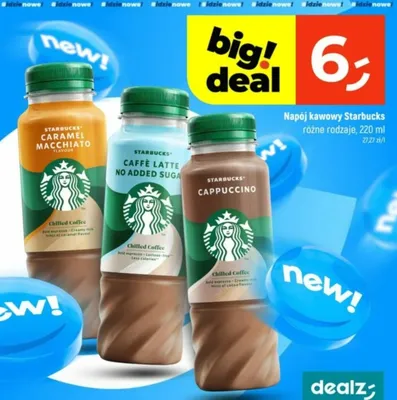 Napój kawowy Starbucks Cappuccino promocja w Dealz