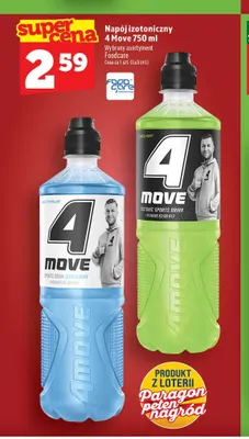 Napój izotoniczny 4Move multifruit promocja w TOPAZ