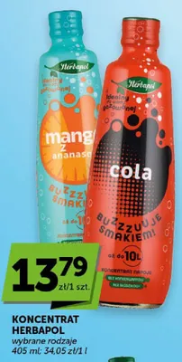 Koncentrat napoju Herbapol cola promocja w Euro Sklep