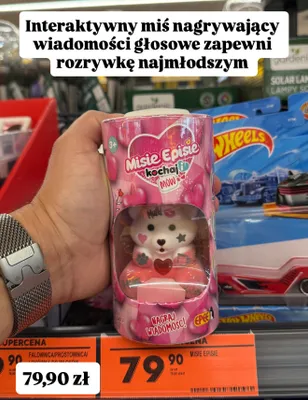 Interaktywny miś Epee Misie Episie promocja w Biedronka
