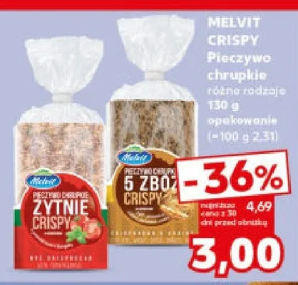 Pieczywo chrupkie promocja w Kaufland