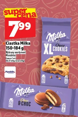 Ciastka Milka promocja w TOPAZ